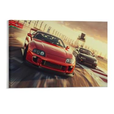 Imagem de HouLaiZhe Drift Sports Car S15 Jdm Car Extreme Speed Posters Tela Estética Decoração de Parede Pintura de Parede Impressões Sala de Galeria Decoração de Parede para Quarto Sala de Estar Escritório 11