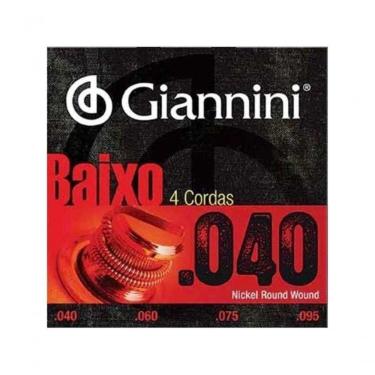 Imagem de Corda Giannini Contrabaixo 0.040 Leve