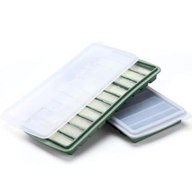 Imagem de Bandeja de armazenamento de leite materno Eaasty Silicone, pacote com 