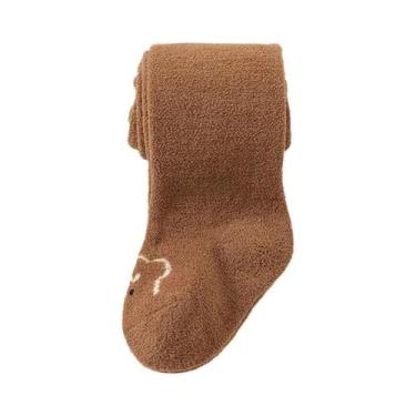 Imagem de Meias-calças De Urso De Desenho Animado Grossas E Quentes Para Meninas