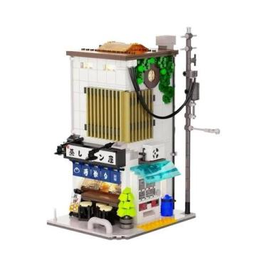 Imagem de Blocos De Montar Casa De Pão Japonês 1108 Peças Brinquedo Criativo Par