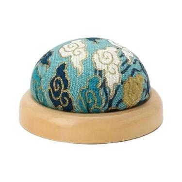 Imagem de Bolsa De Armazenamento De Agulhas DIY Com Fundo De Madeira Para Costur