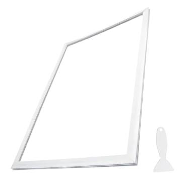 Imagem de MINETPS 242193206 Gaxeta de porta de geladeira, vedação de porta de freezer adequada para Frigidaire, Kenmore, Crosley, White-Westinghouse Refrigerators Replace AP5806733 PS949381 EAP9493819 (branco)