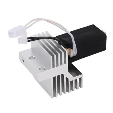 Imagem de Luocute Kit Hotend de Cerâmica de 0,6 Mm, Bico de Aço Endurecido de Latão Com Dissipador de Calor para Impressora 3D, Bloco de Aquecimento Cerâmico de Alta Condutividade, Distribuição