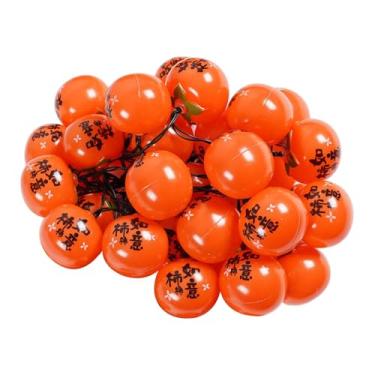 Imagem de Ｂｅｓｇａ Luminária pendente leve em formato de caqui, perfeita para criar um ambiente aconchegante e festivo, ideal para festas de Ano, quintais e, 3 Metros, 20 Leds