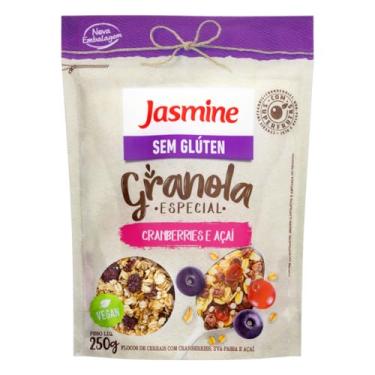 Imagem de Jasmine Granola Cranberries e Açaí Sem Glúten 250g