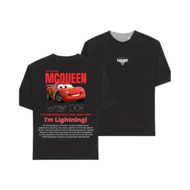 Imagem de Camisetas plus Size Disney Cars McQueen Sally Para Meninos, Meninas E 