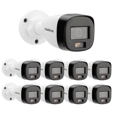 Imagem de Kit 9 Câmeras Multi HD 2 Megapixels 20m VHD 1220 B FULL COLOR G8 Intel