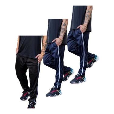 Imagem de Kit 3 Calças Tecido Forrado Modelo Slim Skinny Esportiva 082 - J94 Con