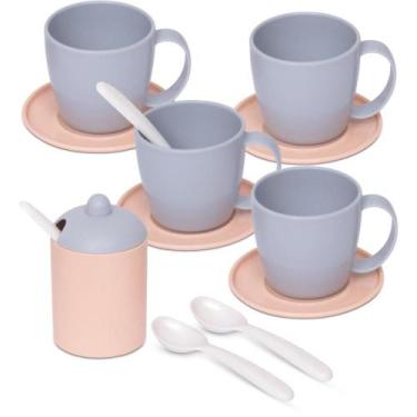 Imagem de Brincando de Casinha Jogo de Xícaras BABY Gourmet com 13 Peças - Merco