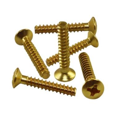 Imagem de Parafusos De Montagem Para Captador De Guitarra Single Coil 35x22mm Cr