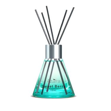 Imagem de Azulfra Conjunto de difusor de palheta, difusor perfumado de eucalipto para casa, fragrância doméstica, difusor de óleo essencial para decoração de prateleiras, 100 ml