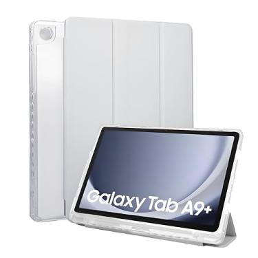 Imagem de Capa Para Tab Samsung Galaxy Tablet A9+/A9 Plus 11,Heavy-Duty Anti-Impact Case with Pencil Holder & Smart Wake/Sleep Functionality (Compatible with Models SM-X210/X216/X218) (Cinzento)