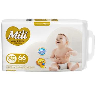 Imagem de Fralda Mili Love e Care Giga XG - 66 Unidades, 66, XG