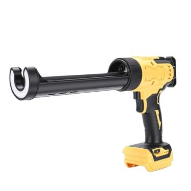 Imagem de Asixxsix Pistola de caulking elétrica, Ferramenta de Caulking sem fios com 6 velocidades ajustáveis, luz LED, motor sem escovas e tela LED, para preenchimento de lacunas de vedação