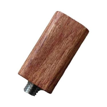 Imagem de Cabo De Carimbo De Cera De Madeira Retrô Com Cabeça Substituível Para 