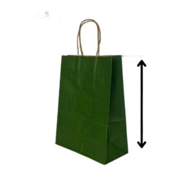 Imagem de 10 Sacola De Papel Kraft Presente Colorida 17,5X8,5X21,5Cm