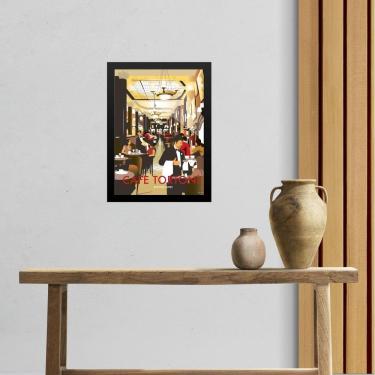 Imagem de Quadro Decorativo Café Tortoni - Buenos Aires 33X24Cm Vidro
