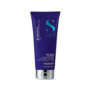 Imagem de Alfaparf milano professional semi di lino brunette anti-orange condicionador 200ml-Unissex