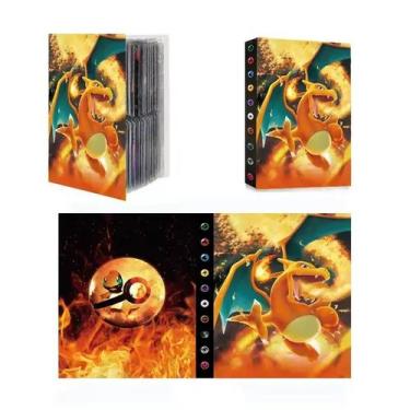Imagem de Álbum de Cartas Pokémon - Capacidade Para 240 Cards - Quinton, Chariza