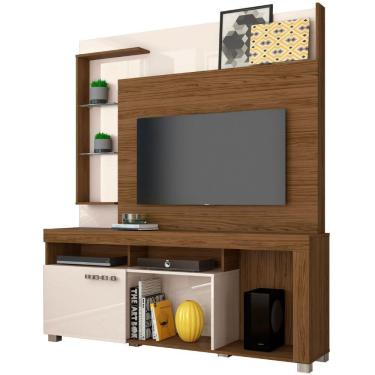 Imagem de Estante Home Para Tv 50 Polegadas ícaro Naturale Off White Madetec