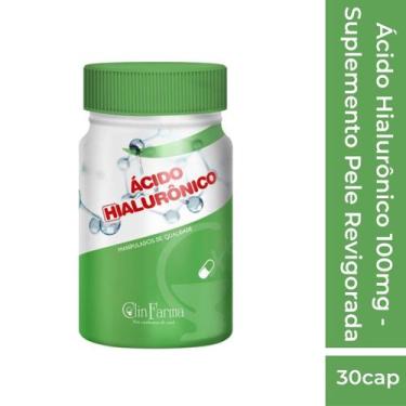 Imagem de Ácido Hialurônico 100mg Suplemento Pele Revigorada Total 30 Cápsulas U