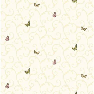 Imagem de Papel De Parede All Kids Borboletas H2910903 Rolo 10m X 0,53m