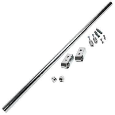 Imagem de Tubo Barra Cozinha Para Aramados 5/8 X 90cm Cromado 7273 - GTB