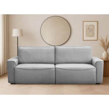 Imagem de Sofa 3 Lugares Retratil e Reclinavel Veludo Nobile Ferguile