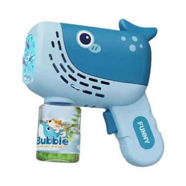 Imagem de Brinquedo De Bolhas Automático Portátil Em Forma De Baleia Para Verão,