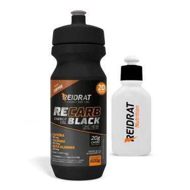 Imagem de Reidrat Recarb Energy Gel Black Squeeze 600g + Squeese 100ml, Café