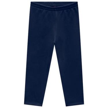 Imagem de Calça Legging Kyly Infantil Menina Basica Lisa Escolar Dia a Dia Moda 