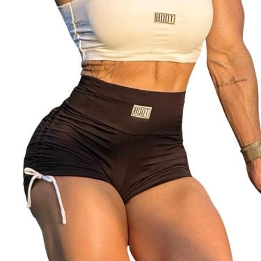 Imagem de Short Feminino Treino Coleção New Dress Academia Musculação Boot Training Brasil-Feminino