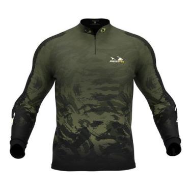 Imagem de Camisa de Pesca Com Proteção UV Camuflado 05 XG - Presa Viva