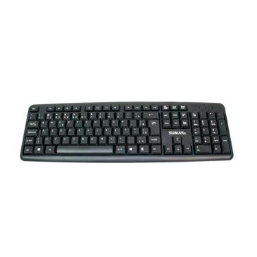Imagem de Teclado Usb Office Easy Abnt2 Tc1301 Preto Sumay