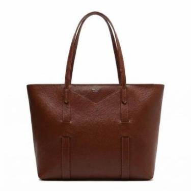 Imagem de Bolsa Feminina Arezzo Shopper Saffiano Estruturada A5002306140018 Marrom-Feminino