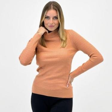 Imagem de Blusa Facinelli Tricot Gola Alta Feminina-Feminino