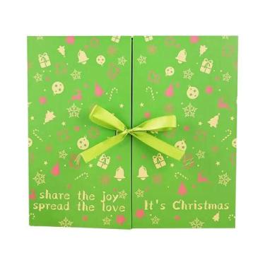 Imagem de Calendário Do Advento Dobrável Com 24 Compartimentos Para Contagem Reg