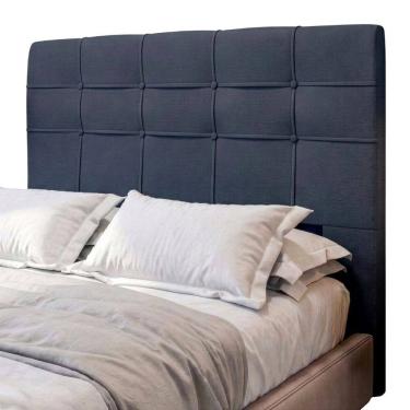 Imagem de Cabeceira Estofada Para Cama Box Casal Hawai de 1,40m