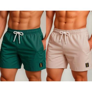 Imagem de Kit 2 Shorts Masculino Treino Academia Praia Premium-Masculino