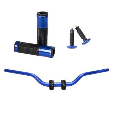 Imagem de Kit Manopla Peso Guidão Naked Xj6 Cb300 Hornet Cb650f Factor - Stark R