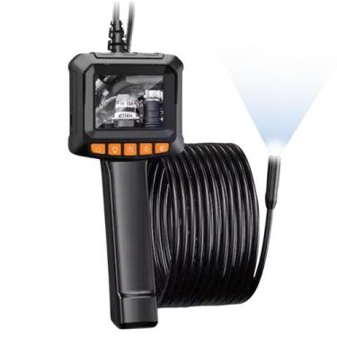 Imagem de Endoscópio 10m Sonda IP67 Câmera HD Tubulações Inspeção Diagnóstico Es