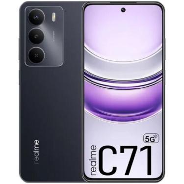 Imagem de Celular Smartphone Realme C71 5G  Tela 6.67  Câmera 50MP  8 GB 10 GB R