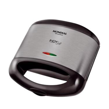 Imagem de Sanduicheira Grill Mondial S-07 127V  2 em 1, 110V