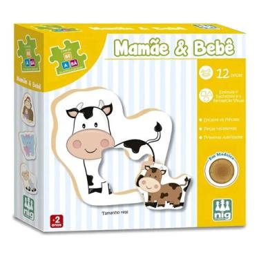 Imagem de Jogo Be A Bá Mamãe E Bebê - Nig 0413 - NIG Brinquedos