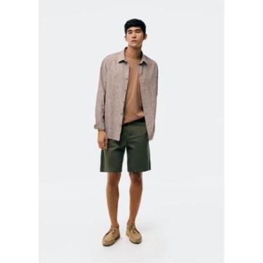 Imagem de Bermuda Hering Reta Em Sarja Masculina-Masculino