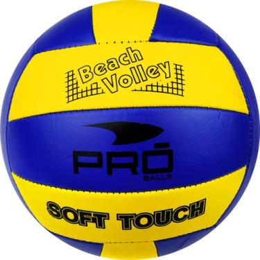 Imagem de Bola Volei PVC Praia Quadra Grama Costurada Original - Pró Balls, 8, Ú