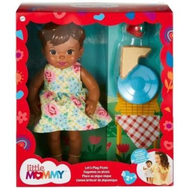 Imagem de Boneca Little Mommy Vamos Brincar De Piquinique - Brinquedo Mattel Ori