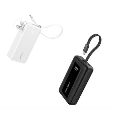 Imagem de Carregador Power Bank Anker Zolo 3 em 1 10000mAh 30W