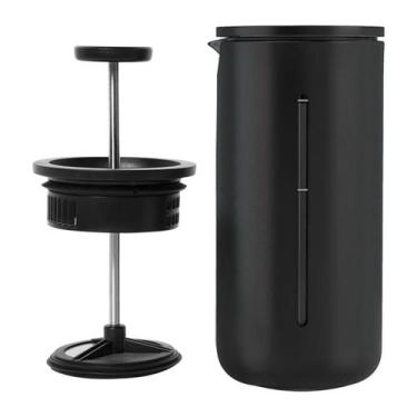 Imagem de Cafeteira Prensa Francesa Timemore Para Café U French Press 450ml Pret